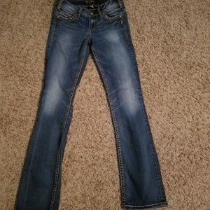 👖Silver Suki Mid Slim Boot